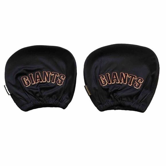 New 2pc MLB San Francisco Giants Car Truck Suv Embroidered Headrest‎ Covers Set - Picture 2 of 6